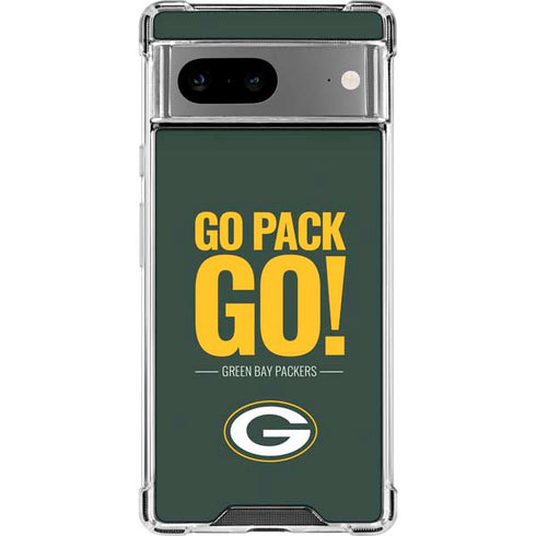 NFL Green Bay Packers Team Motto Google Pixel 7a Clear Case